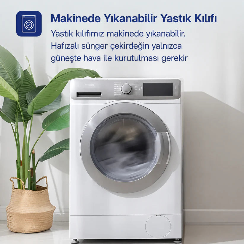 OrtoYastık™ Premium Geliştirilmiş Sürüm Ortopedist Onaylı Visco Yastık