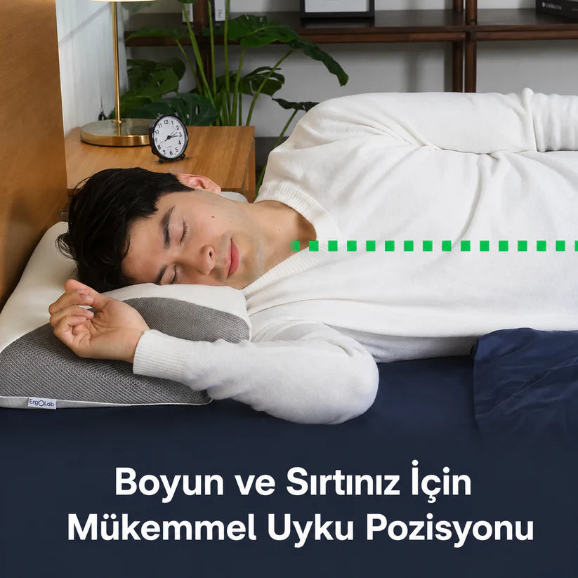 OrtoYastık™ Premium Geliştirilmiş Sürüm Ortopedist Onaylı Visco Yastık