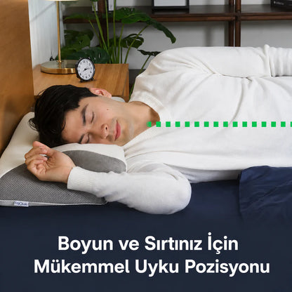 OrtoYastık™ Premium Geliştirilmiş Sürüm Ortopedist Onaylı Visco Yastık