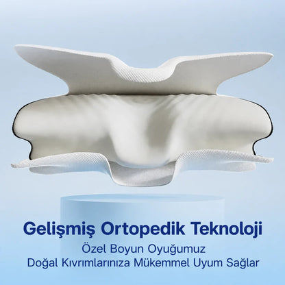 OrtoYastık™ Premium Geliştirilmiş Sürüm Ortopedist Onaylı Visco Yastık